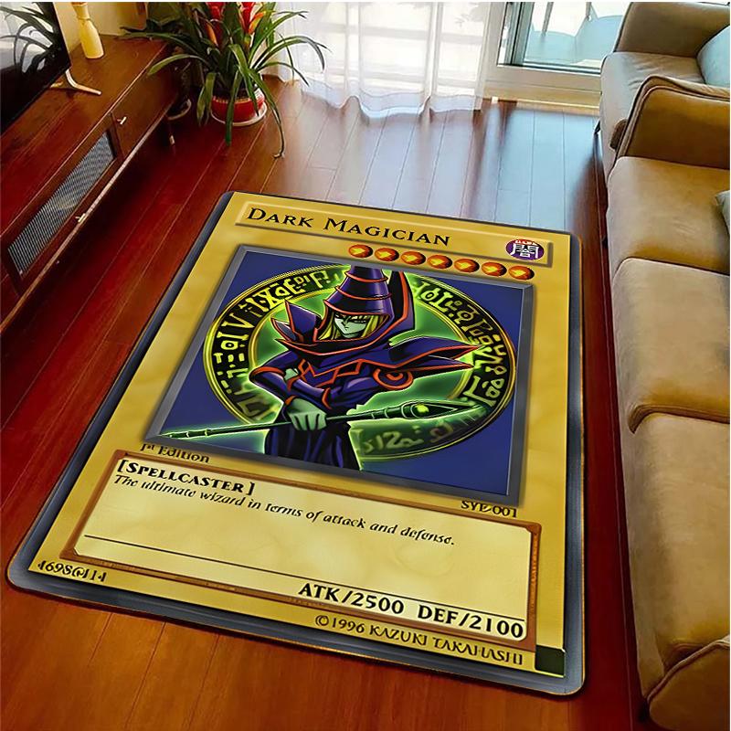 Dark Magician Carpet for Living Room Bedroom Rug Door Kitchen Kid Unslip Floor Mats Birthday gift photography props Alfombra Rug
