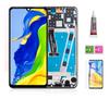 Lcd Display Screen Frame For Huawei P30 Lite 48mp Blue