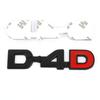D4D D-4D логотип автомобиля наклейка эмблема значок наклейка для COROLLA RAV4 Camry CROWN PRIUS REIZ VIOS HIGHLANDER Prado Corolla Tundra