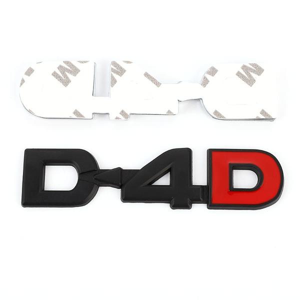 D4D D-4D логотип автомобиля наклейка эмблема значок наклейка для COROLLA RAV4 Camry CROWN PRIUS REIZ VIOS HIGHLANDER Prado Corolla Tundra