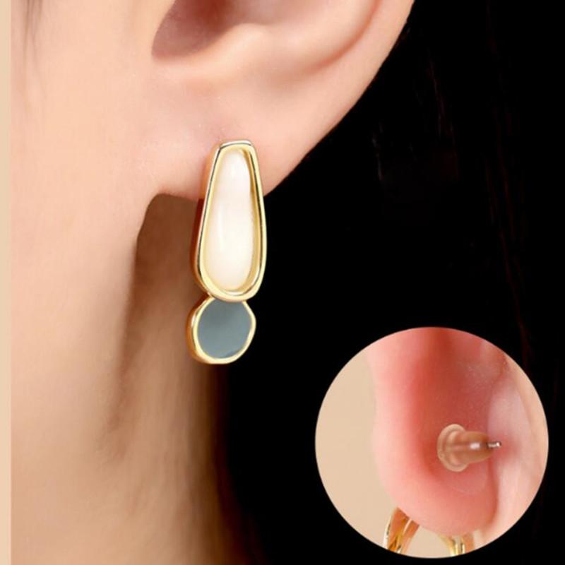 Наклейка для поднятия ушей, накладные серьги, поддержка женских невидимых сережек, защита, снимающая напряжение от тяжелых сережек