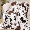 Soft Plush Polyester Blanket Solid Stripe Cozy Woven Blankets for Winter Custom Printed Blanket Gift