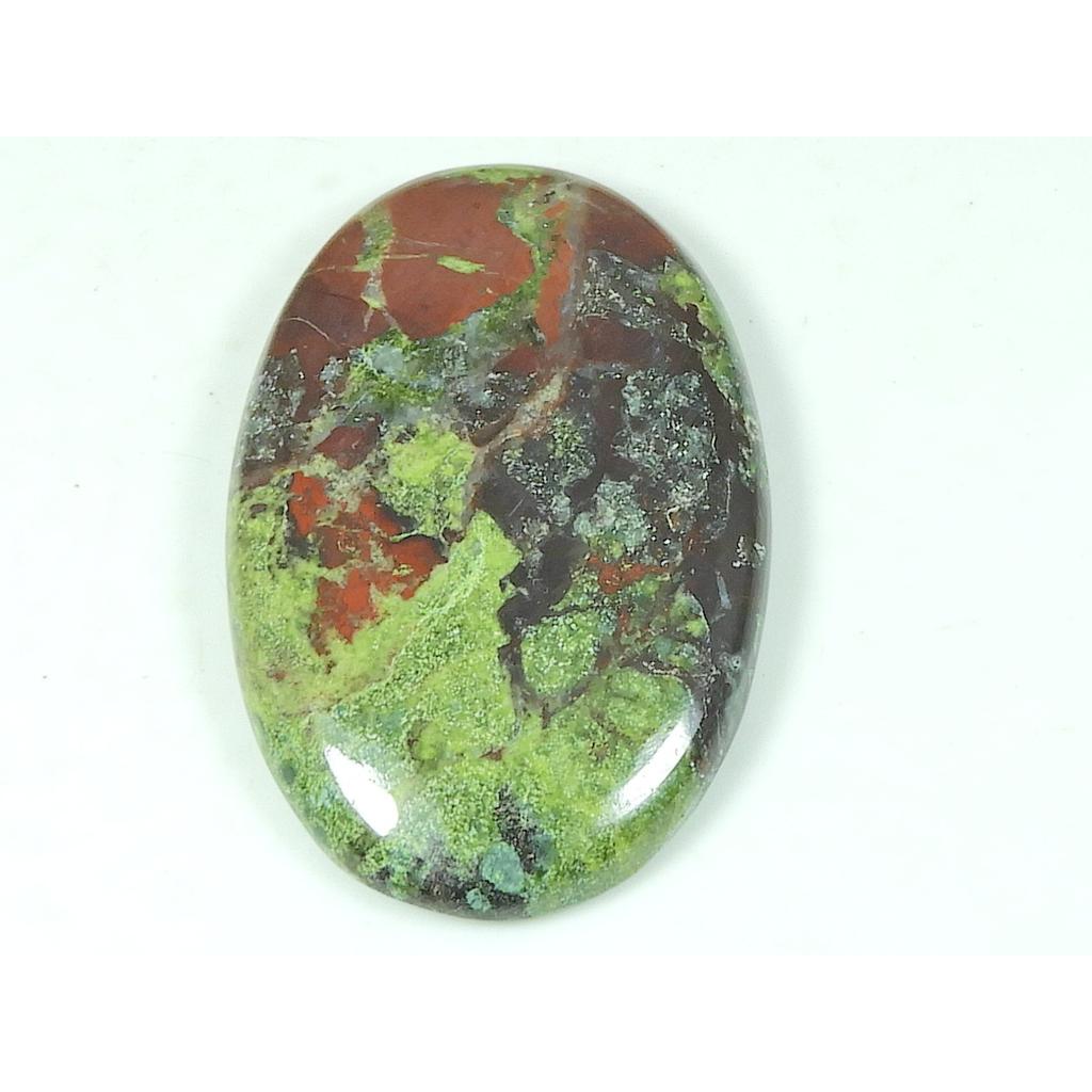 29X46X06 MM Natural Dragon Jasper Oval Shape Cabochon Loose Gemstone 89Cts. SY-473