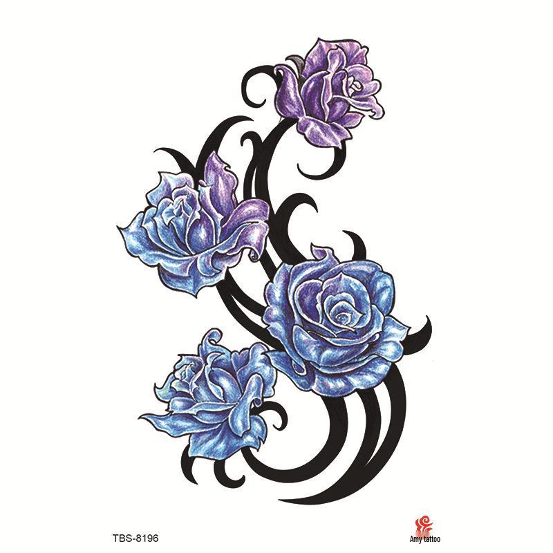 Водонепроницаемый набор тату-наклеек на всю руку с тотемными символами