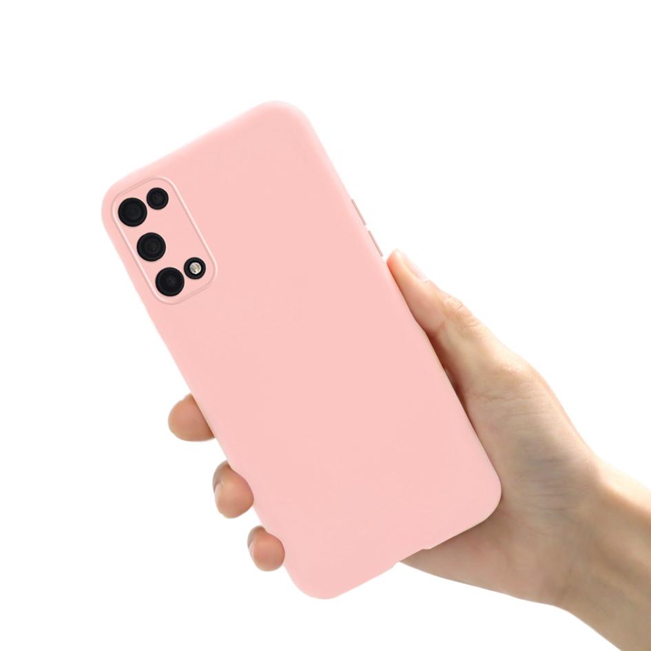 Чехол-бампер для Realme 7 5G, Чехол-обложка для Realme V5 Q2 Narzo 30 Pro 5G, Конфетные силиконовые чехлы для телефона, Мягкая обложка для Realme7 5G RMX2111, Корпус