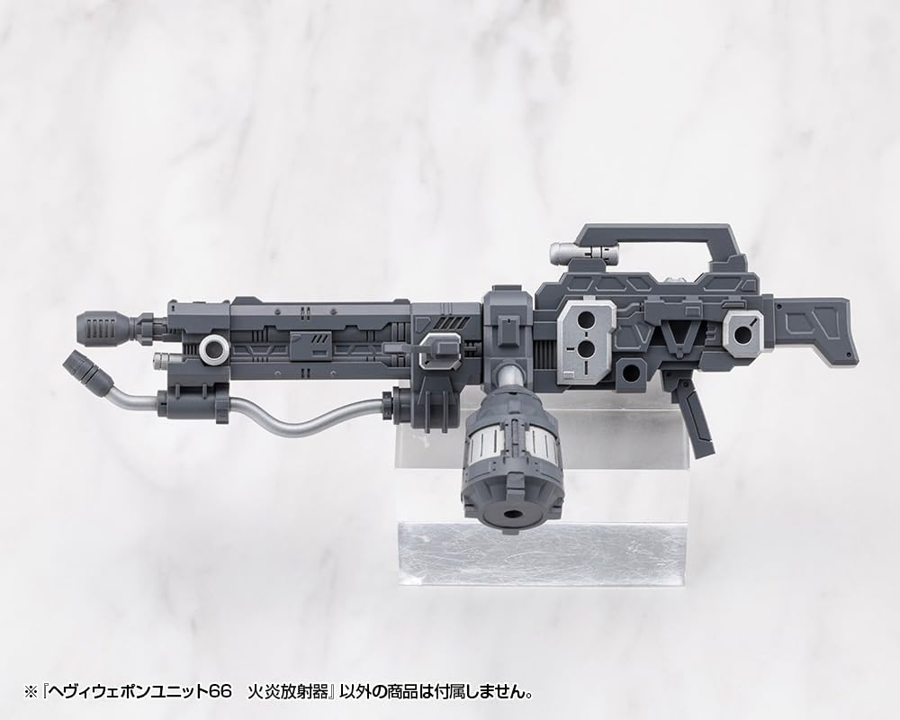 Kotobukiya Моделирование Поддержка Товары Тяжелое Оружие Блок 66 Огнемет 125мм в Пластиковом Наборе для Сборки M.S.G (приблизительно. длина) Немасштабируемый
