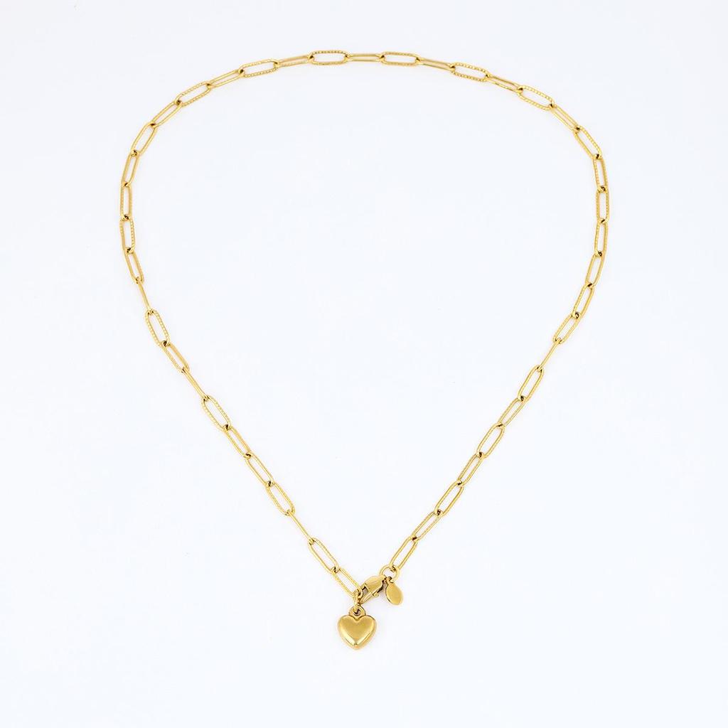 European & American Simple Stainless Steel Titanium Love Pendant Bracelet for Women and Girlfriends