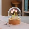Small Girlfriend Handmade Room Decor Tulip Night Light Floral Lamp DIY Material