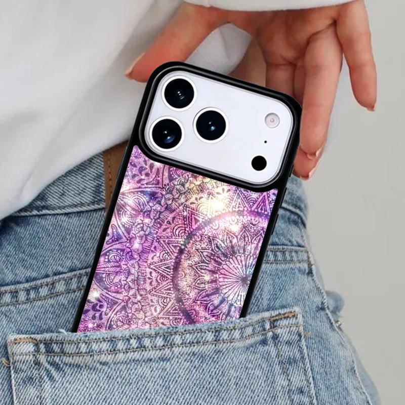 Чехол для телефона Мандала Мандала для iPhone 17ProMax 12 13 14 15 16e 17 Pro Max Plus Air Cover