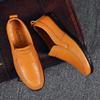 Мужская обувь из натуральной кожи, повседневные формальные лоферы без шнуровки, мужские мокасины, итальянские черные мужские туфли для вождения