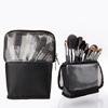 Makeup Brushes Storage Bag Stand Cosmetic Bag Net Zipper MakeupTools Storage Pouch Eyebrow Pencil Organizer Women Toiletry Bag