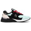 Amoeba Music x Nice Kicks x New Balance 992 Сделано в США Мир через музыку - Черные унисекс кроссовки Бирюзовые M992NK2