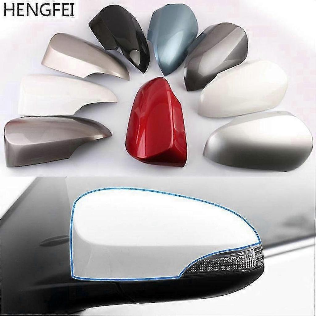 Accessories For Car Toyota Vitz 2012-2019 Rearview Mirror Cover Housing Lid Case