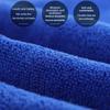 Fishing Towel Thickening and Quick-Drying Absorbent Non-Stick Bait Hand-Wiping Special Portable Towel Fishing Tackle Accessories 4