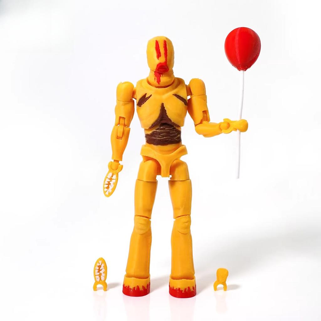 Новые 3D-печатные игровые аксессуары Escape The Backrooms T13 Многосуставная подвижная фигурка-трансформер Игрушки