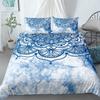 Mandala King Queen Duvet Cover Bohemian Bedding Set For Teens Adults Girls Exotic Ethnic Floral 2/3pcs Polyester Comforter Cover