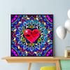 5D Diy Алмазная картина Красное сердце Любовь Алмазная вышивка Полный набор аниме Наборы для вышивки крестом Домашний декор Подарок ручной работы