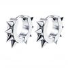New in Trendy Minimalist Stainless Steel Hoops Ear Piercings Earrings Round for Men Woman Waterproof Vintage Jewelry Decoration