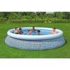 Kit piscine gonflable BESTWAY - Fast Set - 396 x 84 cm - Ronde (Filtre a cartouche, 1 cartouche)