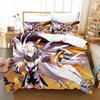 Игровой комплект постельного белья Honkai Impact 3 Односпальный Полуторный Двуспальный Кинг-сайз Комплект для кровати Взрослый Детский Спальня Комплекты пододеяльников Аниме Комплект простыней