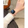 Тонкий кожаный ремешок для Apple Watch Band 44 мм 38 мм 41 мм 49 мм 45 мм Наручный женский браслет IWatch Серии 11 10 9 8 7 6 5 4 SE Ultra 2 3