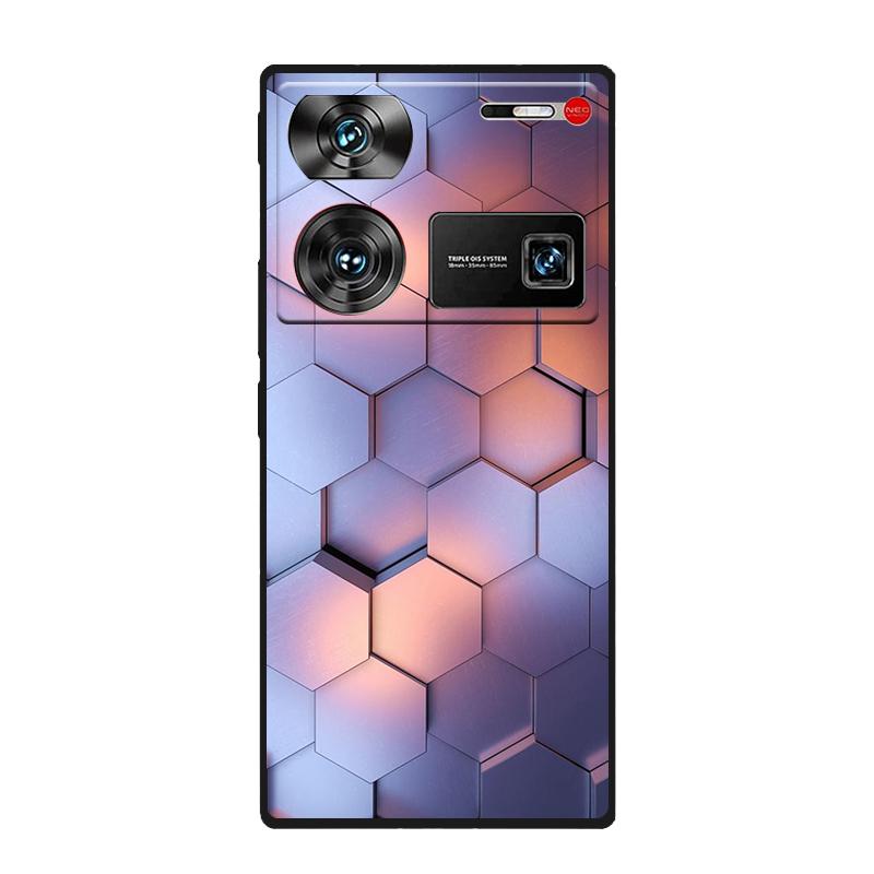 For ZTE nubia Z60 Ultra Case Silicone Luxury Space Soft Bumper for Nubia Z60 Ultra 5G NX721J Phone Cover TPU Funda Fashion Bag