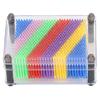 3D Pin Art Toy Colorful Plastic Pin Art Board 3D Needle Art Toy for Kids Children Gift White
