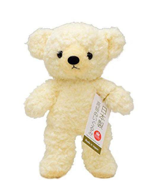 Doshin Оригинальный Сделано в Японии Пушистый Плюшевый Медведь 21см Кремовый Игрушка, Высокий,