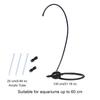 Manual Aquarium Siphon Efficient Fish Tank Cleaner  Ecosystem Tank