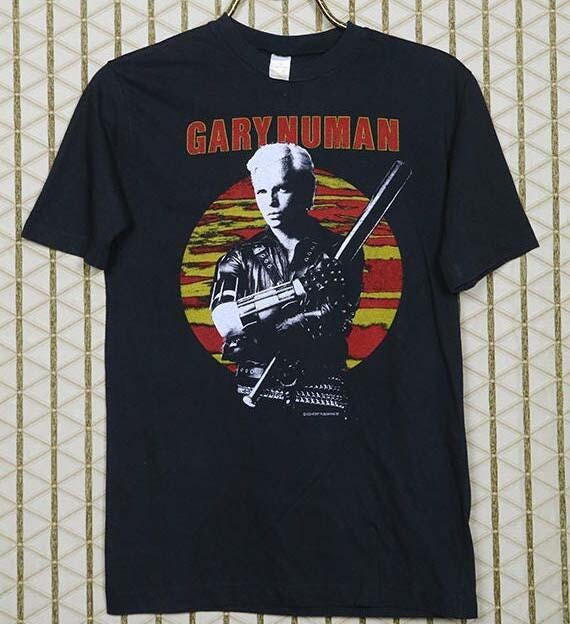 Rare Gary Numan Men Black All Size 7D1455 Unisex T-Shirt