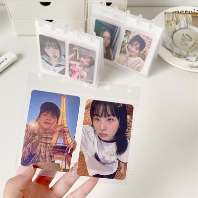 Держатель для карточек в стиле Инс для 3,5-дюймовых карточек K-pop айдолов, альбом для полароидных карточек, галерея
