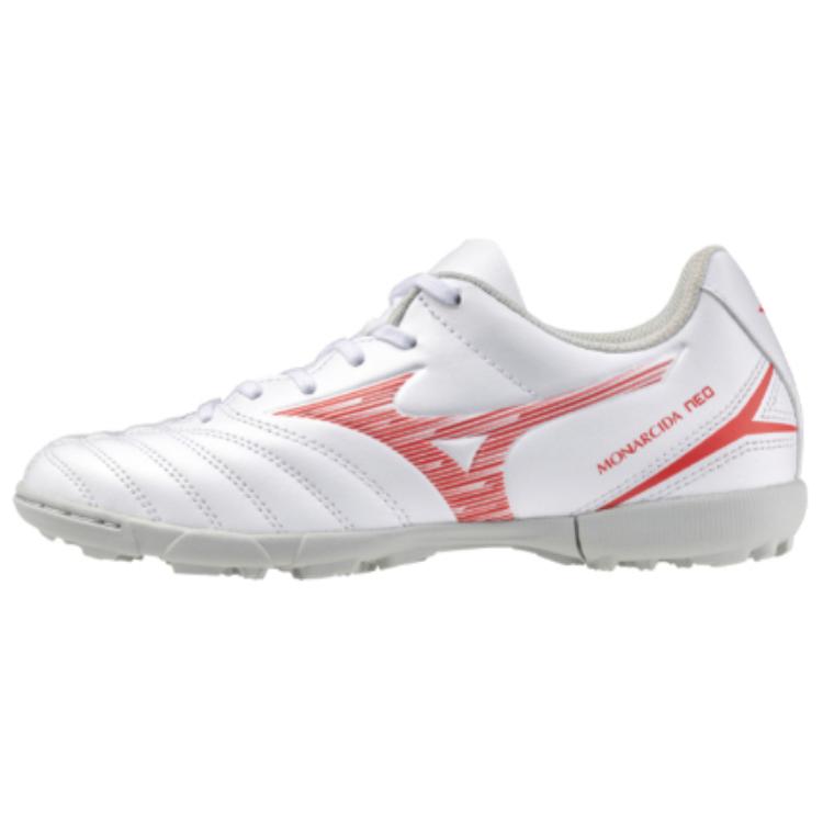 Mizuno Удобные Амортизирующие Нескользящие Повседневные Кроссовки Женские Белые Красные P1GE242560