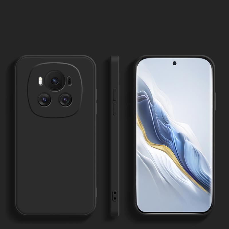 Для Honor Magic 6 Pro Чехол Жидкий Силиконовый Защитный Чехол для Объектива Камеры Телефона Для Huawei Honor Magic6 Magic 6 Pro Мягкая Задняя Крышка