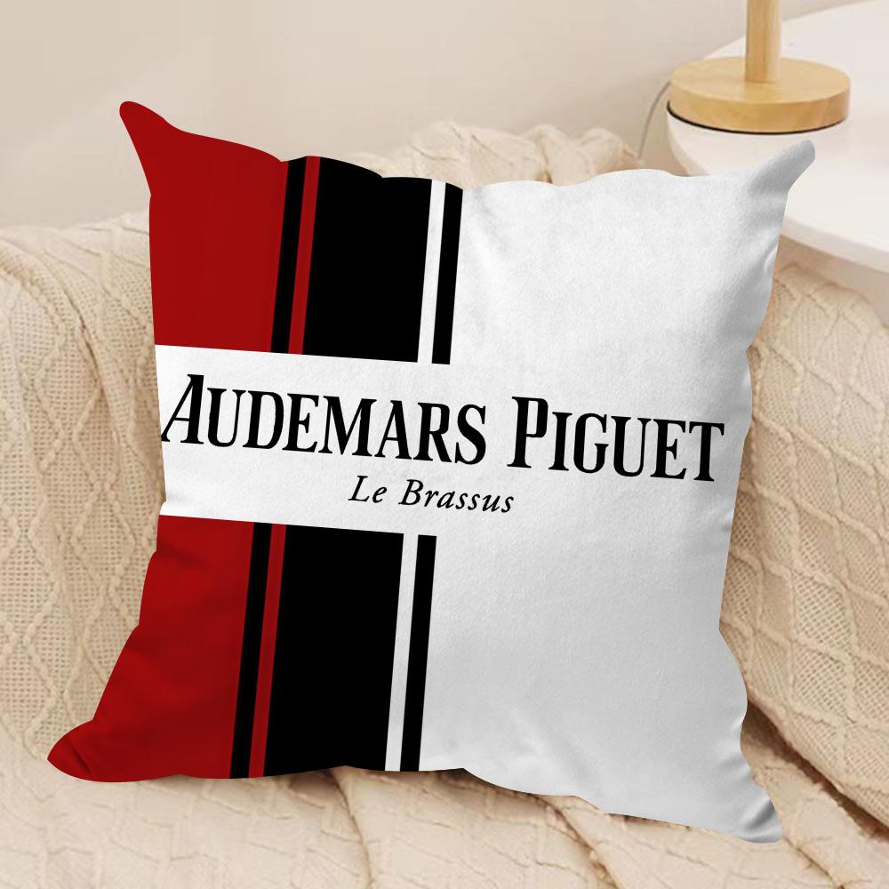 Watches AAudemarsPPiguet Cushion Cover Silky Short Plush DoubleSided Printed Pillow Case for Sofa All Seasons Home Decor Gift