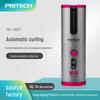 Беспроводные автоматические щипцы для завивки волос PRITECH — портативные интеллектуальные щипцы для завивки с зарядкой от USB для легкой укладки на ходу.