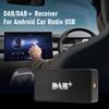 Car Radio Receiver DAB+ Antenna for Android With USB Adapter GPS Stereo DAB Receiver Player Automatic Scan Support Channel List