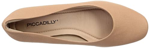 Picajilly Women's 4cm Wedge Pumps, Cappuccino, Sizes 23.5cm-24.0cm, 7890763169099