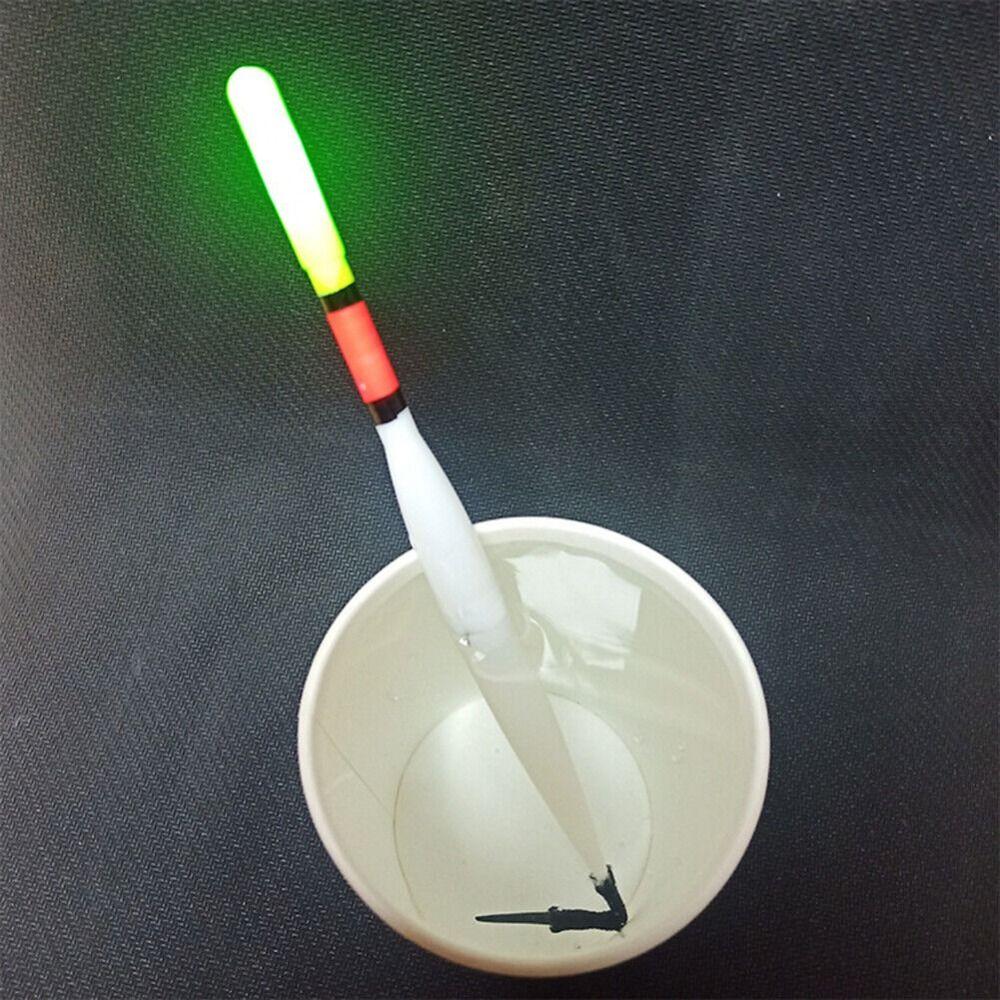 2 шт. светодиодная палка для ночной рыбалки, пластиковая поплавковая трубка, новая светящаяся электронная снасть для рыбалки