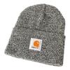 Вязаный манжет с логотипом A18 США Один размер подходит всем [Carhartt] Кепка, Вязаная, Нашивка, Модель, Черный/Белый (019), [Элемент]