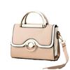 Trendy Colorful Stitching Pu Handbag Versatile Shoulder Bag For Daily Fashion