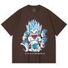 230 Gsm 100% Cotton Dragon Ball V55 Kamikaze Print Unisex Heavy Cotton T Shirt