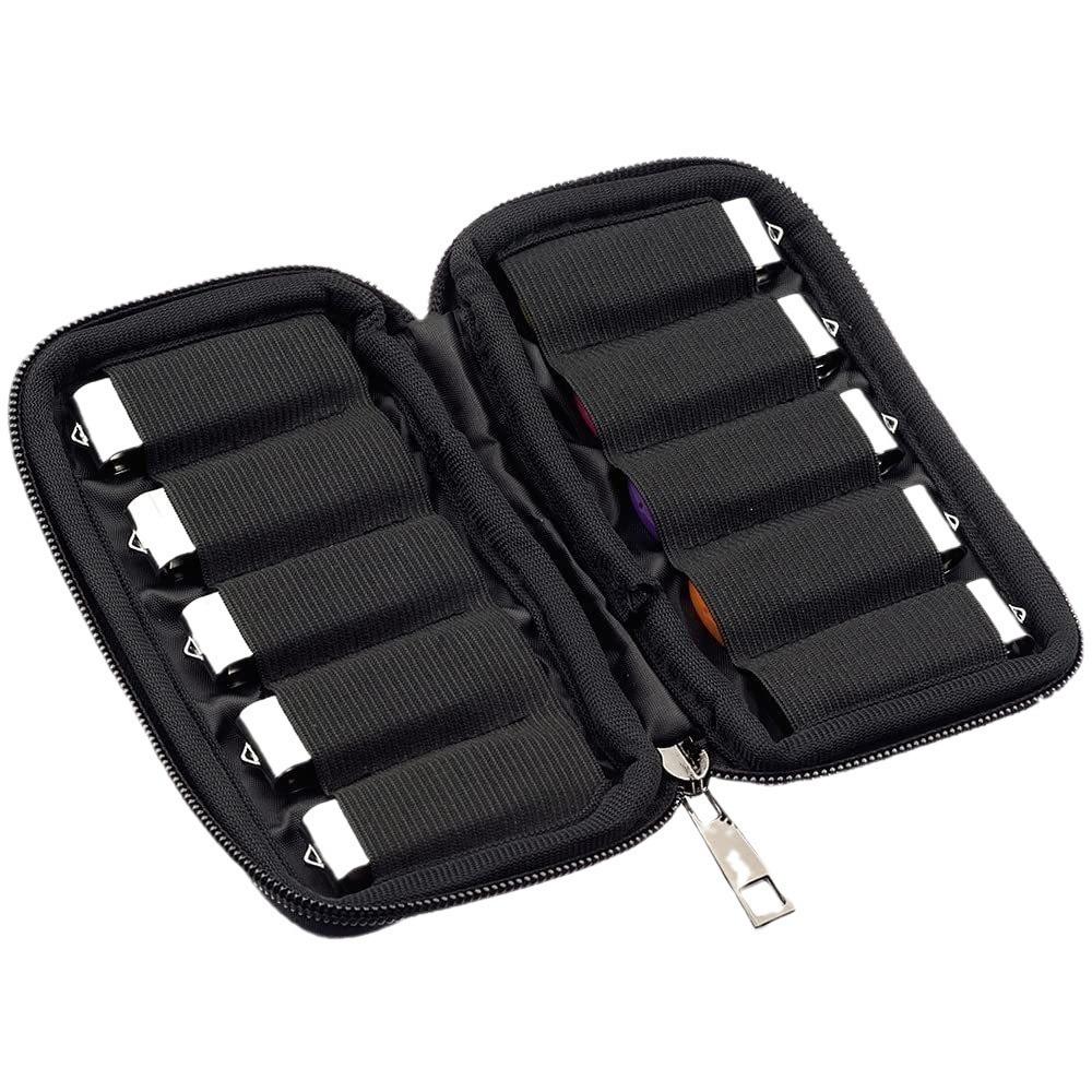 USB Flash Drive Handbag Case 6-slots 10-slots USB Disk Organizer Protective Storage Bag for Work