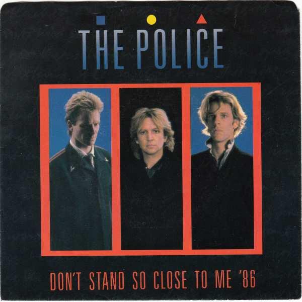 7-дюймовая пластинка POLICE Dont Stand So Close To Me 86 AM2879 AM Records 1986 Канада Рок Б/у
