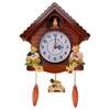 Functional Art Wall Mounted Cuckoo Pendulum Clock for Decor Lovers