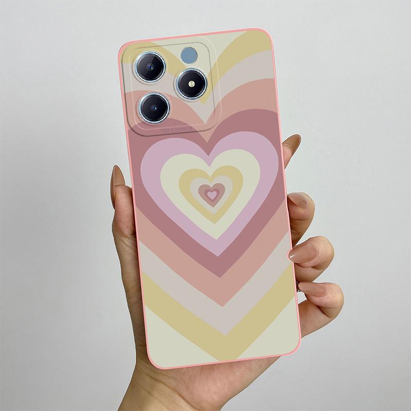Чехол для телефона Realme C63 C61 Narzo N63 RealmeC61 RMX3939 Силиконовый Мягкий ТПУ Ударопрочный Чехол Расписанный Печатный Защитный Чехол Сумка