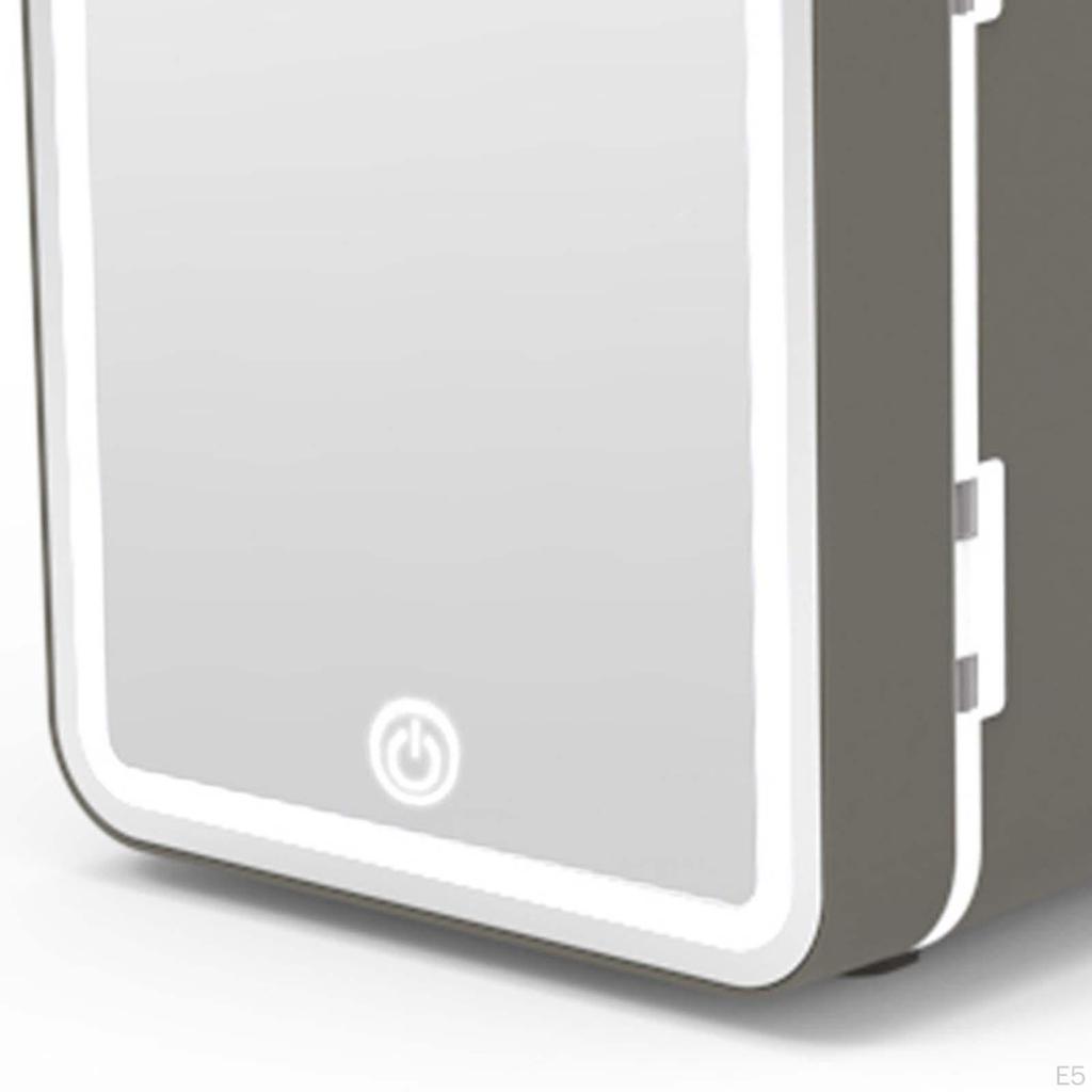 Mini Fridge 4L Multifunction Food Portable Cooling for Home Dorm Room Office White