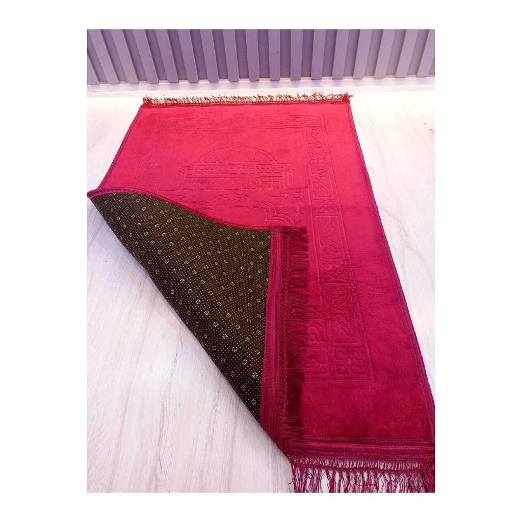 Коврик для молитвы из бархата, коврик для молитвы, который не повредит колени 80x120