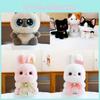 Cat Plush Small Toy Short Cotton Cuddly Doll Children Room Play Gift Festival