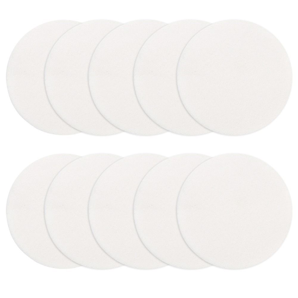 10pcs Wet Dry Use Face Cleaning Makeup Foundation Round Shape Cosmetic Soft Powder Puff