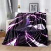 3D Print J-Jujutsu-K- Kaisen Anime Pattern Flannel Blanket,Multi-purpose Holiday Gift Blanket Warm And Soft Blankets All Seasons